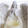thumbnail image 2 of KiaoTime 9 Praying Angel Figurine Wings Angel Flamless LED Candle with 6H Timer, 2 of 7