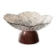 thumbnail image 1 of Bandeja para frutero con pedestal, elegante y decorativa, multiusos, para aperitivos y comidas. blanco, 1 of 9