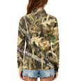thumbnail image 7 of Abcomgle Girls Uniform Shirts Size 10 Long Sleeve Pique Polo Shirt with Collar Camouflage Button Down School Uniform for Girls Moisture-Wicking Comfort Girls Blouse, 7 of 7