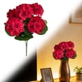 thumbnail image 2 of Artificial Begonia Flowers for Outdoors Spring Decor, Fake Flowers UV Resistant Fake Begonia Flowers Silk Faux Plants for Home Planter Gardens Table Patio Porch Hanging Summer Decor, 2 of 9