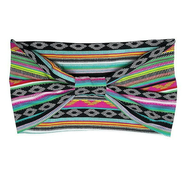 10 Pcs Diadema Turbante Elástica De Mujer Vintage Coloreado | Envío Gratis