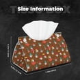 thumbnail image 5 of Sikiie cute gnome Pumpkin Leather Tissue Box Cover Rectangle, Long Tissue Box Cover, Tissue Box Holder, Tissue Holder for Bathroom, 5 of 7