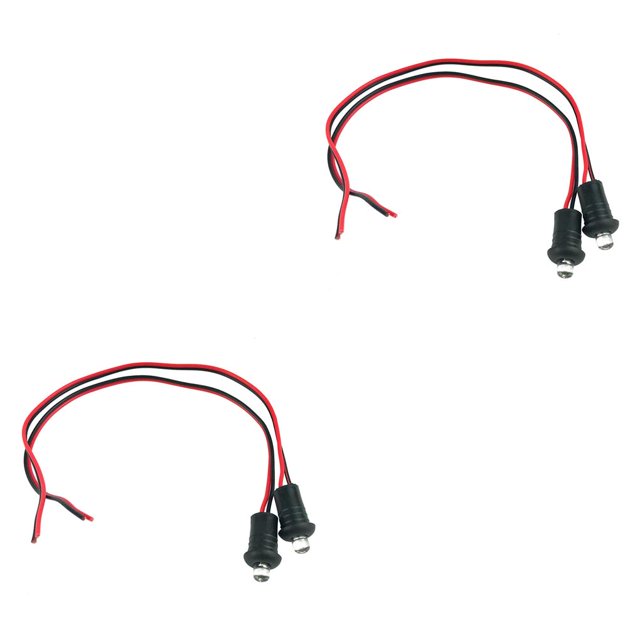 Scienceny 1 par portátil 12V azul/rojo parpadeante falso coche alarma montaje en tablero luz LED reemplazo para coches barcos RV motocicleta Type3 NO3 Scienceny CBP050389