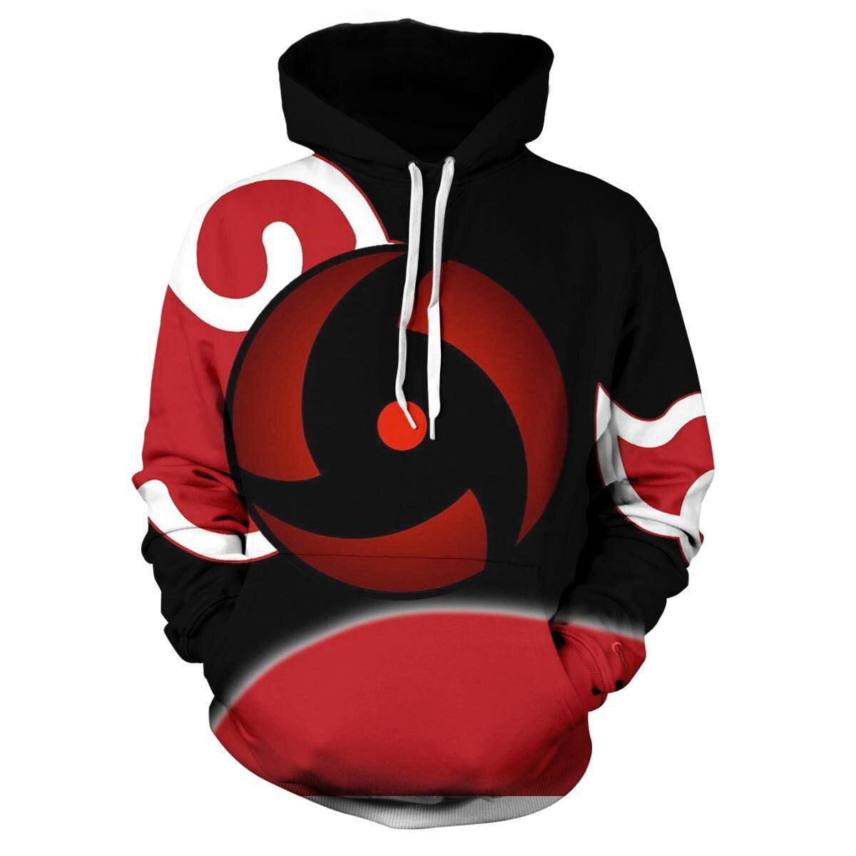 Naruto Anime Cartoon Hoodie Uzumaki Naruto Cosplay Akatsuki Uchiha ...