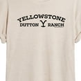 thumbnail image 3 of Yellowstone - Dutton Logo - Juniors Ideal Flowy Muscle T-Shirt, 3 of 6