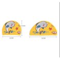 thumbnail image 3 of Gorro de natación para piscina - Niños, niñas y niños - Tela de PU suave y cómoda - Fácil de poner, 3 of 4