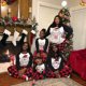 thumbnail image 2 of Conjuntos de pijamas familiares navideños a juego Conjuntos clásicos a cuadros con osos Ropa de dormir Pijamas Adultos Papá Mamá Niños Ropa familiar a juego para Navidad, 2 of 4