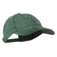 thumbnail image 5 of Hawaii State Map Embroidered Washed Cap - Dark Green OSFM, 5 of 5