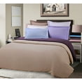 thumbnail image 3 of Superior Light Weight and Super Soft Brushed Microfiber, Wrinkle Resistant Duvet Cover with 2-Line Embroidered Pillow Shams, 3 of 3