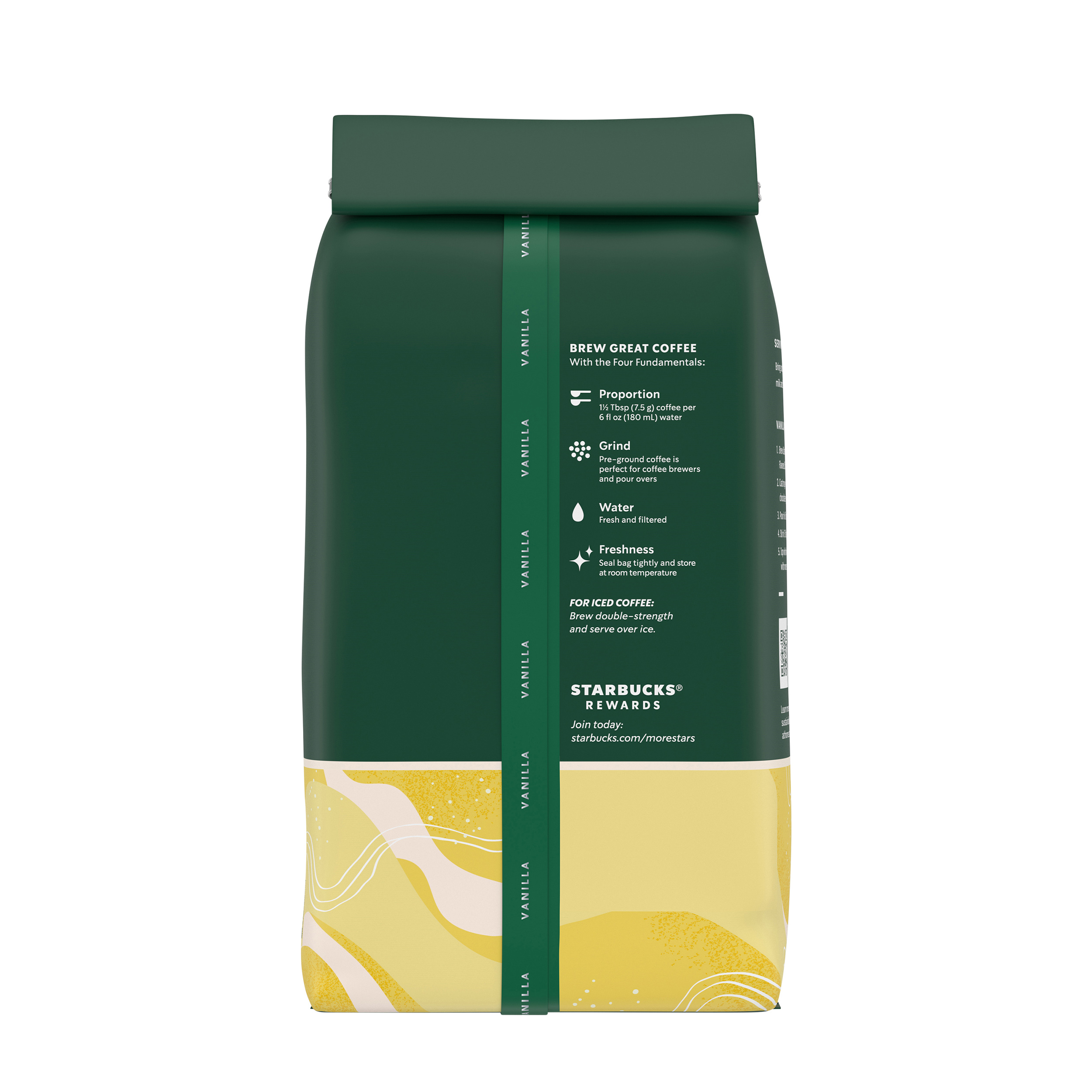 Starbucks Vanilla Flavored, Ground Coffee, Naturally Flavored, 7 oz - image 8 of 8