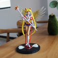 thumbnail image 2 of Anime Tsukino Usagi Sailor Moon pastel accesorio figura colección coches decoración modelo muñecas juguetes regaloszhangyuxiang, 2 of 4