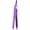 Purple, variant on Royale Mini Ceramic Tourmaline Flat Iron Hair Straightener 0.5" - Travel Size, Touch Ups, Roots, Bangs (Purple)