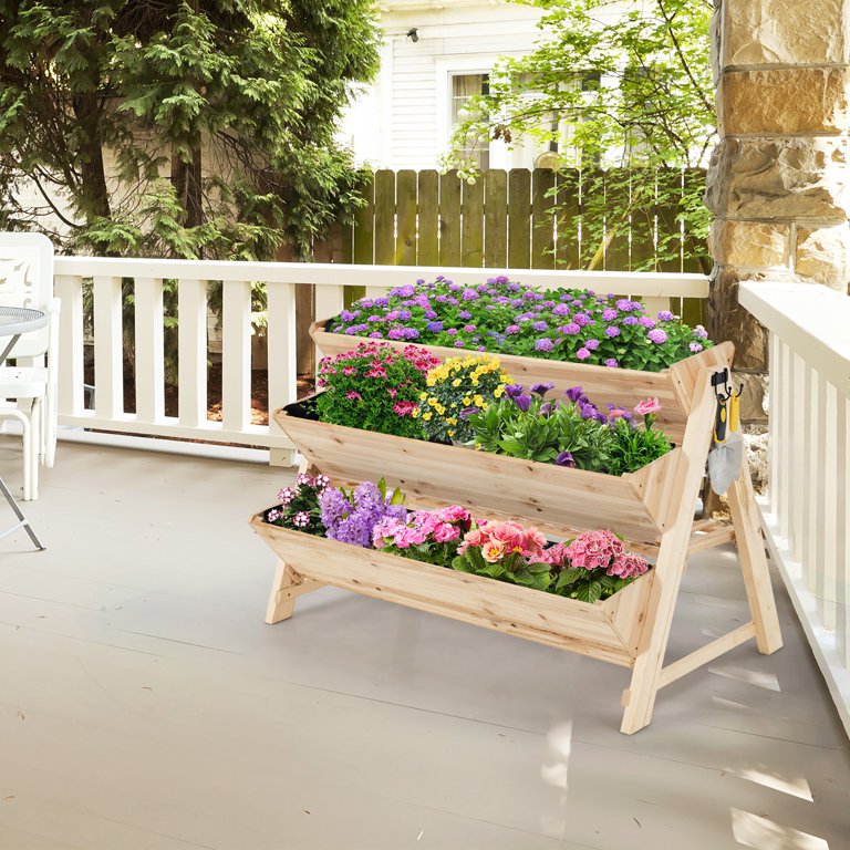 Neighborhood garden bed Shelf