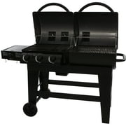 Char-Griller Dual Function Gas & Charcoal Grill, Black, E5072
