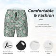 thumbnail image 3 of Fotbe Retro Rooster4 Men’s Swim Trunks Quick Dry Swim Shorts Board Shorts with Mesh Lining-X-Large, 3 of 9