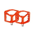 thumbnail image 1 of Soidarity ZTTO MG5 1 par de pedales de bicicleta de nailon, picos de eje de acero, pines reemplazables, pedales de bicicleta de superficie ancha, Ciclismo Rojo Soidarity OD002864-02B, 1 of 6