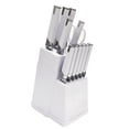 thumbnail image 2 of 13 Pcs Kitchen Knife Set with Block, Stainless Steel Sharp Blades, Non-Slip Handle, Multi-Color Knife Set with Scissors for Home Kitchen White, 2 of 6