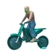 thumbnail image 2 of 1/64 Modelo de motociclistas Miniatura Juego de rol de motociclistas de resina Motociclistas Verde, 2 of 8