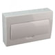 thumbnail image 1 of Caja De Disyuntores, Cubierta De PC, Caja De Protección De Distribución De Montaje En Riel DIN De Carcasa De Acero Inoxidable Para El Hogar Fugacal Indoor Distribution Box, 1 of 8