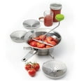 thumbnail image 4 of Starfrit Fruit and Vegetable Mill, 3 Stainless Steel Discs, Automatic Skin and Seed Separator, Non-Slip Foldable Feet, Easy to Clean, Ideal for Baby Food, Soups, Sauces, Canning, 4 of 5