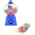 Colorful 4" GUMBALL Dispenser Machine Keychains with Original Gumballs