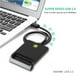 thumbnail image 4 of Seitruly Lector de tarjetas inteligentes USB 2,0, CAC ID, tarjeta bancaria, tarjeta Sim, conector clon, adaptador de lector de tarjetas, PC, ordenador, Teléfono y Comunicación, 4 of 7