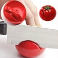 thumbnail image 3 of HomeLife Cute Ceramics Tomato Cutter Sharpener Quick Sharpening Multi-function Fruits Cutter Scissor Metal Tableware Sharpener Whetstone Kitchen Supplies, 3 of 13
