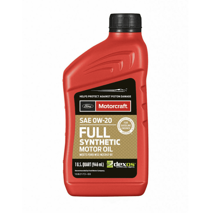 Engine Oil-Premium Synthetic Blend Motor Oil - Quart Motorcraft XO