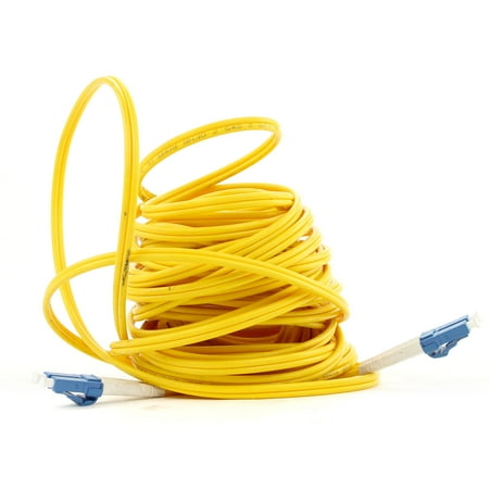 Corning Duplex Cables - Corning Cable SMF-28E SM 62.5um SC-SC Duplex Fiber Optic Patch Cable, 30'