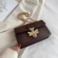 thumbnail image 3 of Bolsos cruzados de piel sintética con diseño de abeja para mujer, bolsos de hombro con cadenas, bolsos de mano de lujo para mujer, bolsos de diseñador, 3 of 5