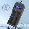 thumbnail image 4 of Universal LCD Battery Charger for 4.2V 18650/18500/18490/16340/14500 Batteries, 4 of 8