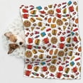 thumbnail image 6 of Naloa Hot Dog Pizza Dog Blanket, 3 Sizes Cat Blanket for Indoor Cats Large Medium Small Dog Gifts-Medium, 6 of 8