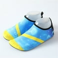 thumbnail image 2 of YYUIJK Kids Water Shoes Girls Boys Quick Dry Aqua Socks Barefoot Non Slip Beach Swim Surf Shoes Sky Blue B 8 Years, 2 of 3