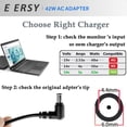 thumbnail image 2 of 14V AC Charger for Samsung 27” CF591 C27F591FDN LC27F591FDNXZA CF390 Monitor Power Cord, 2 of 7