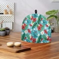 thumbnail image 4 of HELLHERO Tea Cozy Insulation Protector Polyester Canvas, Red White Flowers, 4 of 8