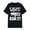 X_Black, variant on Wang6 Womens Short Sleeve Plus Size Tshirts Casual Funny Letter Printed Graphic Tees Shirts Summer Crew Neck Loose Fit Tops Black M