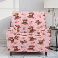 thumbnail image 2 of HELLHERO 4 Pcs Highland Cattle Heart Recliner Slipcovers, Anti Stain Reclining Couch Covers Washable Non Slip Recliner Sofa Slipcover for Home Living Room, 2 of 8