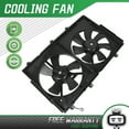 thumbnail image 4 of SCITOO Radiator Cooling Fan Compatible with 620-365 621820 674-59828 Replacement fit for 2003-2006 for Mitsubishi Outlander, 4 of 4