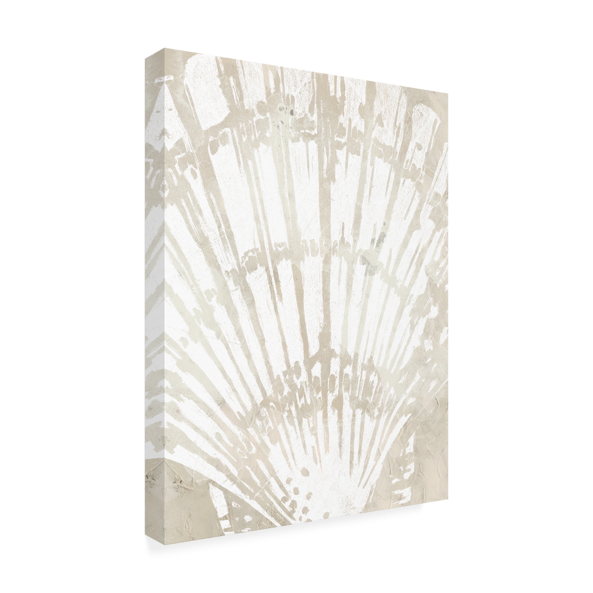 June Erica Vess 'Linen Tropical Silhouette II' Canvas Art