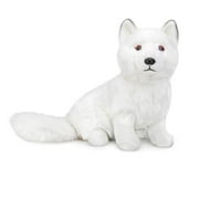 EASTIN Arctic Fox Stuffed Animal - Playful Ease - Timeless Companions - White 11 Inches