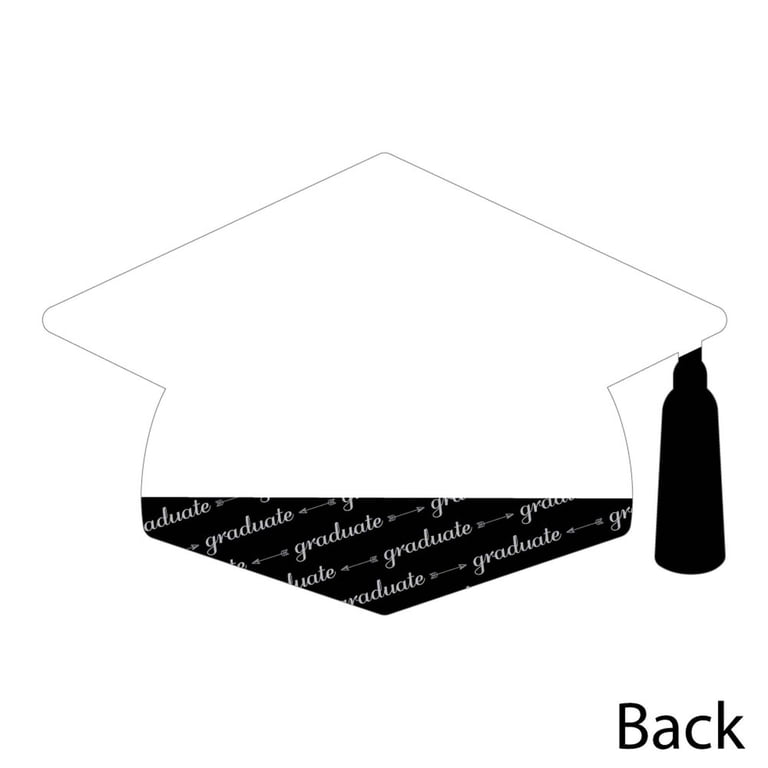 Big Dot of Happiness - Graduation Cheers - Shaped Thank You Cards - Graduation Party Thank You Note Cards with Envelopes - Set of 12 Big Dot of Happiness - Graduation Cheers - Shaped Thank You Cards - Graduation Party Thank You Note Cards with Envelopes - Set of 12