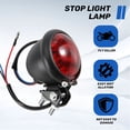thumbnail image 4 of Motocicleta LED Luz Trasera Freno LáMpara de Moto para Chopper Cafe Negro, 4 of 5