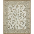 thumbnail image 2 of Unique Loom Outdoor Botanical Rug , 8' 0" x 10' 0" ,Beige, 2 of 6