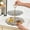 Black, variant on 3-Tier Clear Plastic Dessert Stand | Heavy-Duty Fruit & Snack Serving Tray for Parties & Home Decor | 10.2x9.8x8in White Display Tower