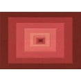thumbnail image 1 of Ahgly Company Tapis d'Intérieur Rectangulaire Rouge Lavable en Machine, 5 Pieds x 7 Pieds, 1 of 7