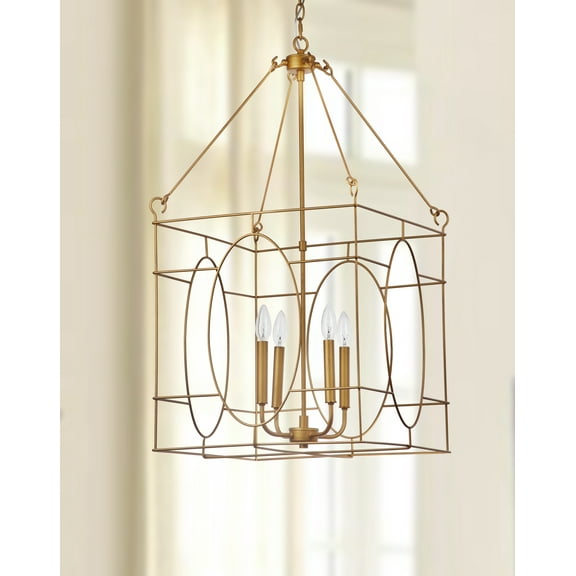 Safavieh Margot 4 Light 18 in. Dia. Adjustable Pendant