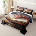 thumbnail image 3 of Homewish Vintage Dragon Twin Quilt Set,Magic Book Twin Coverlet Set For Kids Boys,2 Pieces, 3 of 7