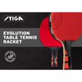 thumbnail image 4 of Stiga T1281 Évolution Raquette de Tennis de Table Haut de Gamme en Rouge, 4 of 5