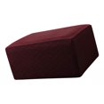 thumbnail image 4 of Otomano - Cojín para Reposapiés Almohada de Apoyo para Escritorio de Oficina, Viaje en , Automóvil, Campamento, , Adultos Rojo vino Macarena Cubierta de puf otomano, 4 of 8
