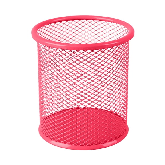 Black Pen Holder Cup for Desk,Pen Holder,Pencil Organizer Mesh Cup,Wire Mesh Pencil Cup Holder for Desk Office Pen Organizer,Mesh Metal Pen Holder for Desk,Pencil Holder Workspace Organizers Office